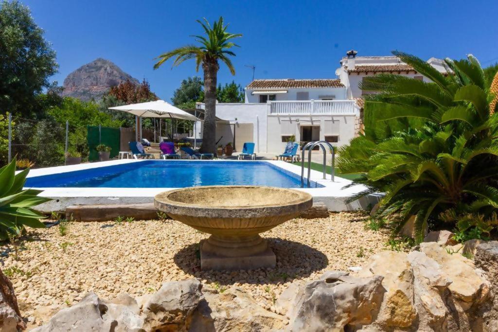 Villa Rustica Con Piscina Privada Jávea Kültér fotó